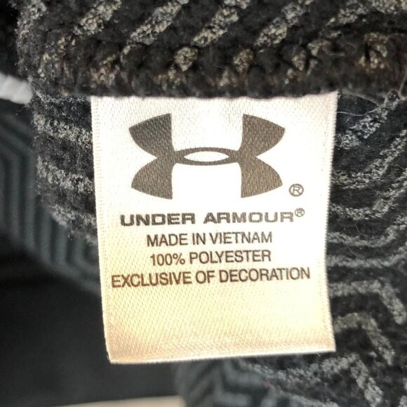 Under Armour Mens Air Force Jacket Small Full Zip Activewear Outdoors Black Casu - Picture 6 of 11